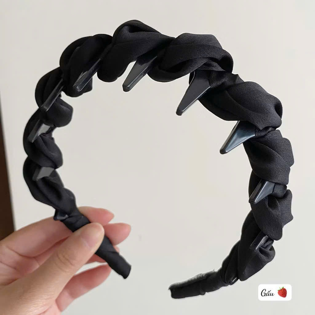 Bờm tóc nữ turban xoắn Hàn Quốc – Phụ kiện cài tóc thời trang