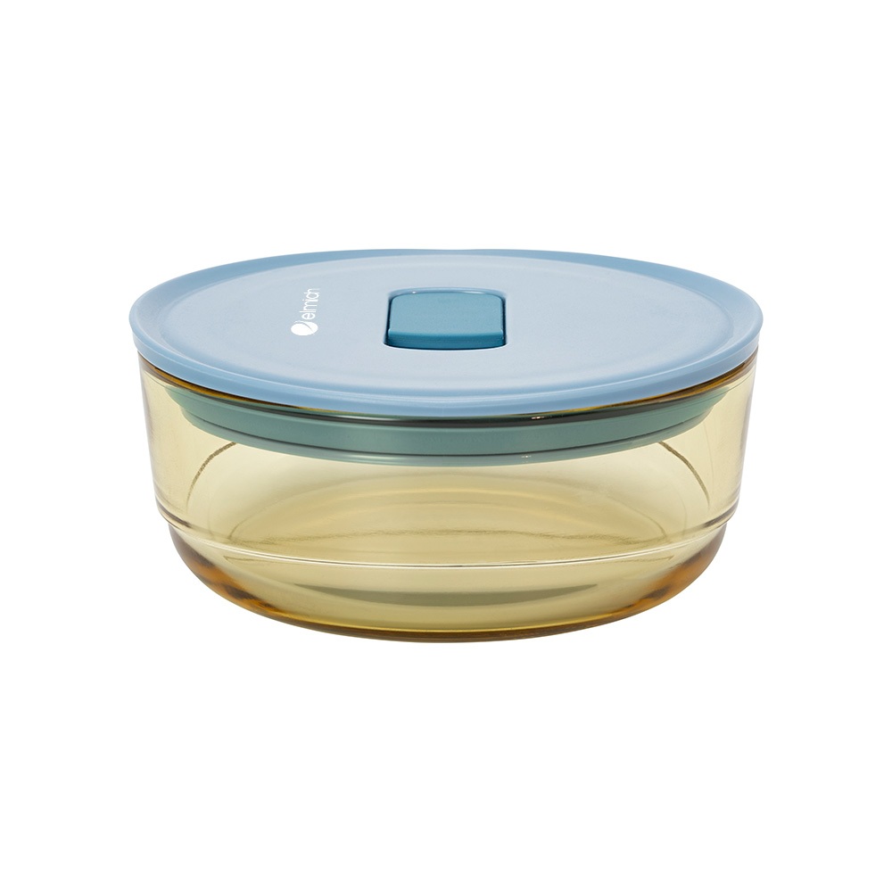 Hộp thủy tinh bảo quản thực phẩm Elmich EL115X dung tích 380, 600, 1400, 3000ml