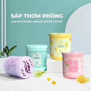Hộp Sáp Thơm Khử Mùi Phòng 190g Lâu Phai An Toàn Cho Trẻ Nhỏ Khử Mùi Toilet Giày Dép Thú Cưng