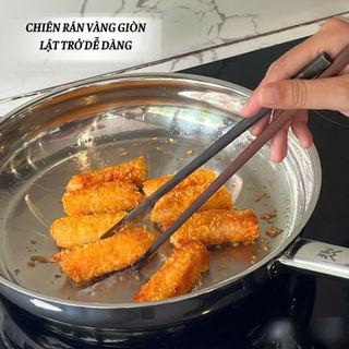 Chảo inox WMF Profi 20-24-28cm, chảo chiên xào chất liệu thép không gỉ, đáy bắt từ cao cấp GermanySnT HCM