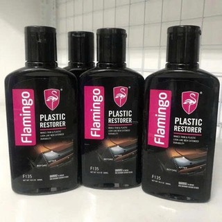 Phục Hồi Bề Mặt Nhựa Đen Như Mới Flamingo F135 Plastic Restorer Dung Tích 300ML