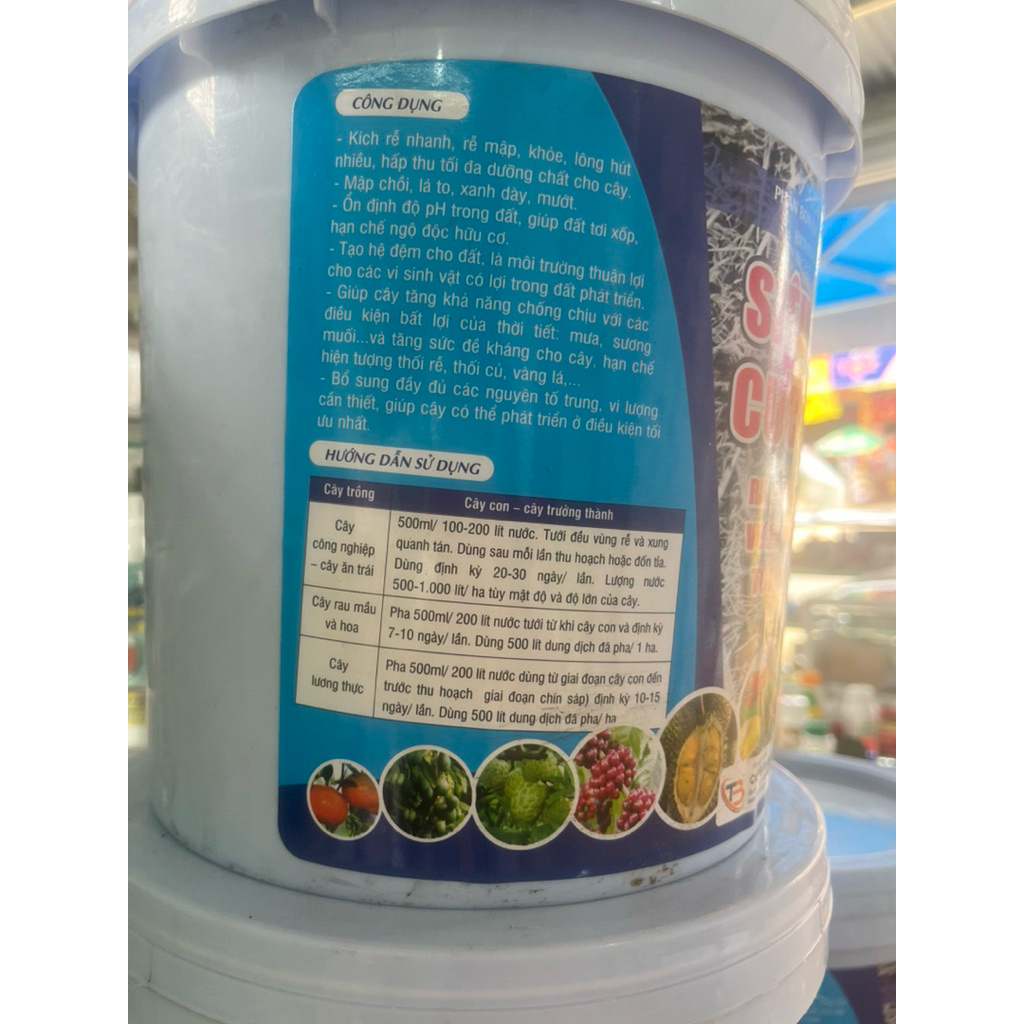 Xô Siêu ra rễ 9kg- Rễ khoẻ, bật đọt, Xanh lá