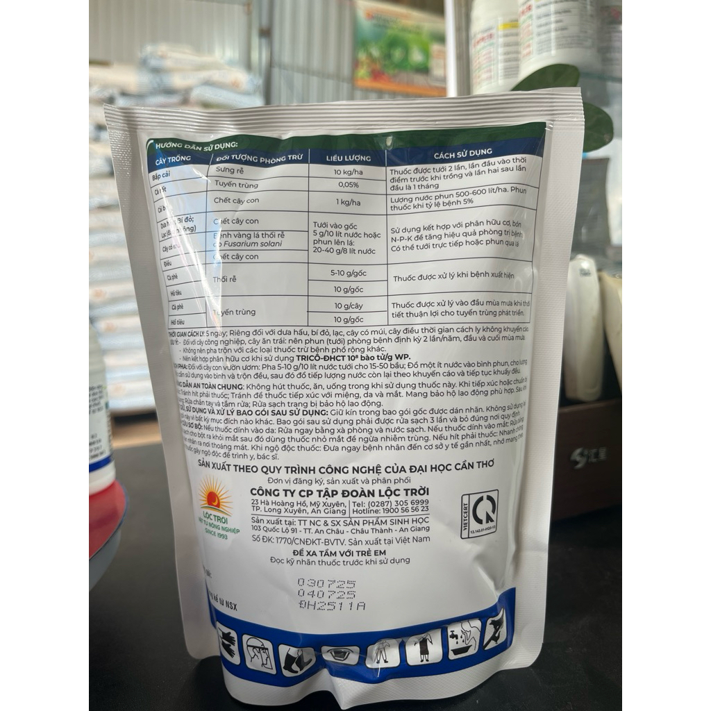 TRICODERMA Lộc Trời- Ngăn ngừa Nấm Bệnh