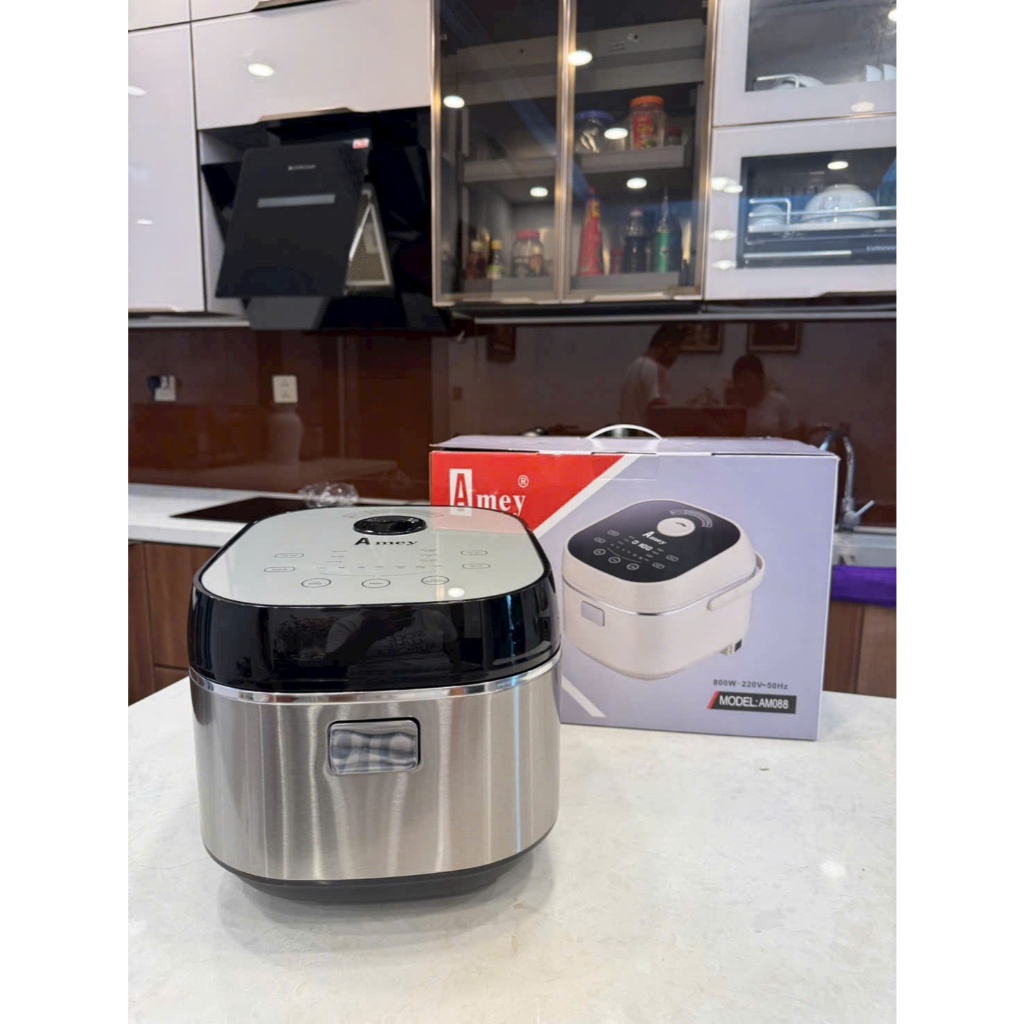NỒI CƠM ĐIỆN 1.8l LÒNG INOX 304, nồi cơm tách đường, nồi cơm điện
