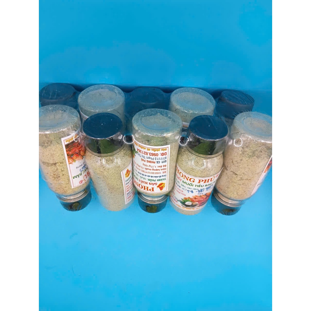Muối Tiêu Rau Răm Phong Phú ( Lốc 10 )