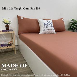 Ga trải giường Cotton Tici M2T bedding drap giường bo chun đủ size (không kèm vỏ gối)
