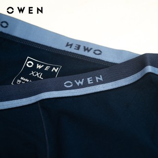Owen - Quần lót QLB242530 màu Xanh tím than chất liệu Cotton Spandex