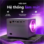 Máy Chiếu X3 RGB FintexPro Siêu nét, Hỗ Trợ Độ Phân Giải 4K Sắc Nét Phiên Bản Mới, Auto focus, giảng dạy, Hotel, sự kiện — ảnh 6