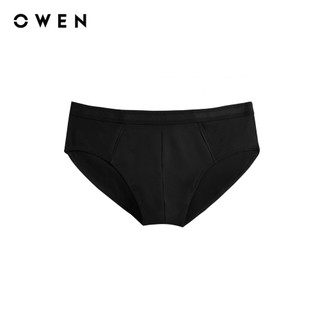 Owen - Quần lót QLR242537 màu Đen chất liệu Cotton Spandex