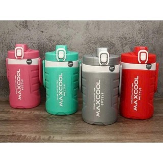 Bình Giữ Nhiệt Maxcool Duy Tân Nhựa PP 1L 1.5L. Bình đá mini giữ lạnh đến 8 giờ, thiết kế có quai xách nắp cài dạng khóa