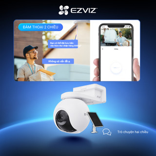 Bộ Camera Pin EZVIZ CB8 Pro 8MP - Pin 10.400mAh, Tự Động Cân Bằng Sáng Thông Minh, AI Nhận Diện Người/Xe, Công Nghệ AOV