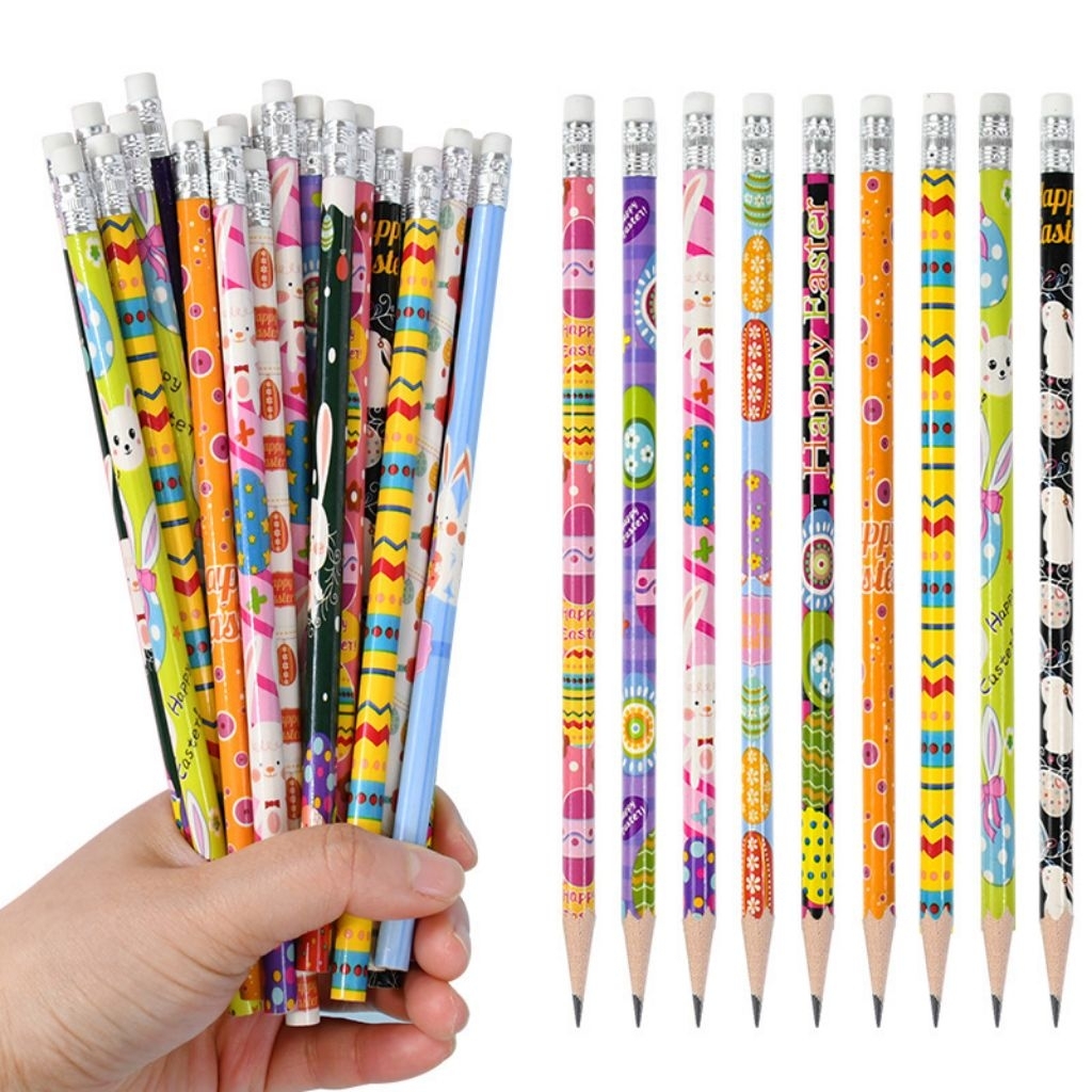Combo 10 cây Bút chì gỗ HB/2B/3B/4B/5B/6B tặng kèm 1 chuốt chì