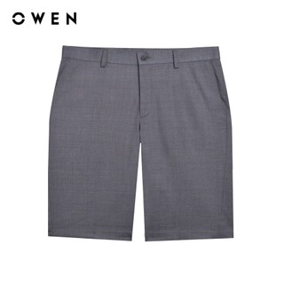 Owen - Quần short Trendy SV242886 màu Xám nhạt chất liệu TR Spandex
