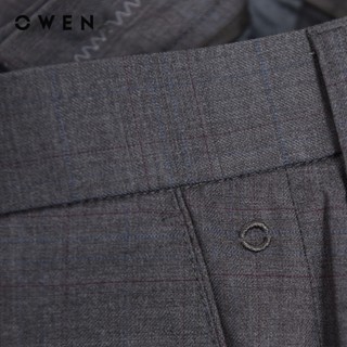 Owen - Quần short Trendy SV242886 màu Xám nhạt chất liệu TR Spandex