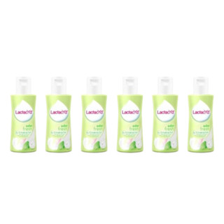 (Quà tặng không bán Lactacyd) Bộ 6 chai Dung Dịch Vệ Sinh Phụ Nữ Lactacyd Odor Fresh Ngăn Mùi Cả 60ml/chai
