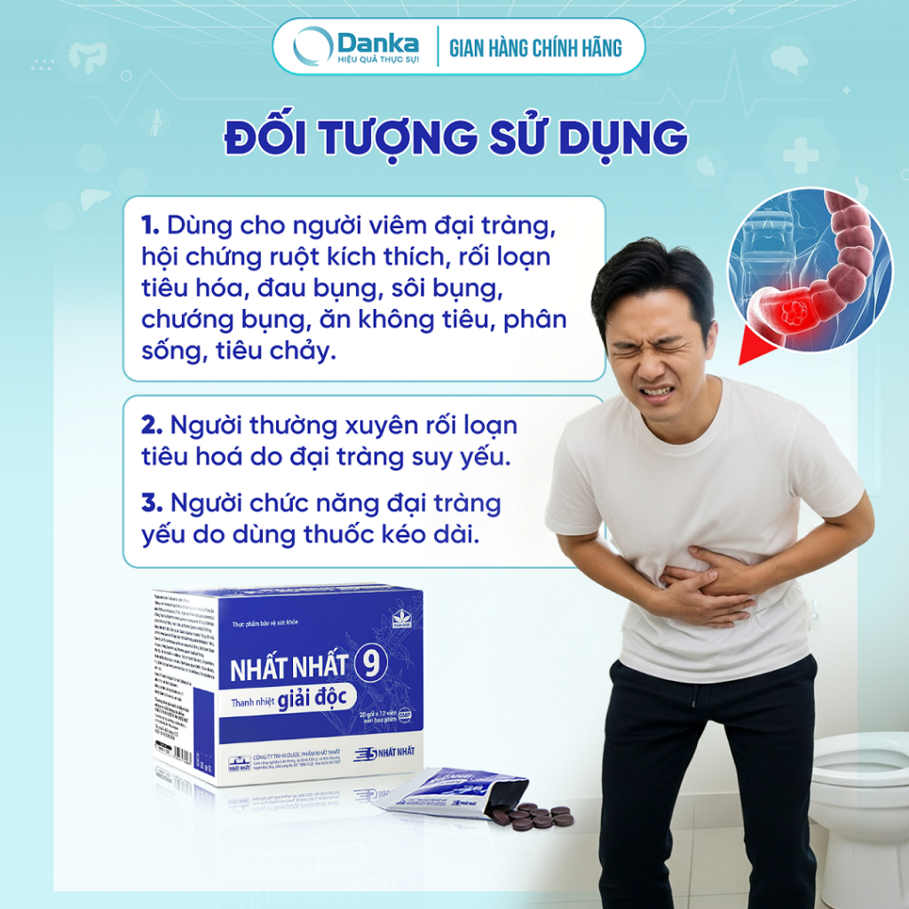 Viên Uống Hỗ Trợ Đại Tràng - Nhất Nhất 20 - Hỗ trợ giảm viêm đại tràng & ngăn ngừa tái phát
