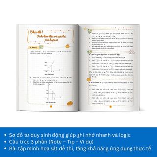 Sách - Take Note Toán 12 - Tổng hợp kiến thức hiểu nhanh, nhớ lâu