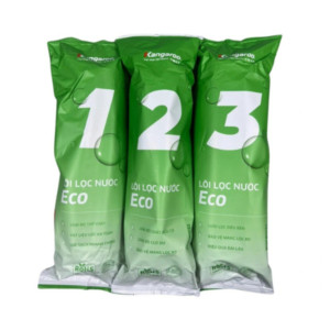 Lõi lọc nước KANGAROO ECO 123 Chính Hãng 100% - Bộ 3 Lõi 1-2-3 Kangaroo