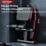 Ghế tập tạ cao cấp, gấp gọn tại nhà, 14 trong 1, chịu tải 300kg, gập bụng đa năng, dễ dàng lắp ráp, tặng kèm phụ kiện — ảnh 3