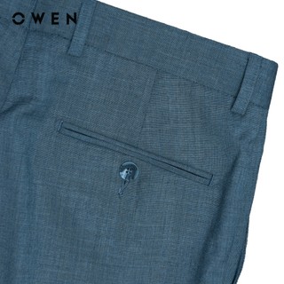 Owen - Quần tây Slim Fit QS242831 màu Xanh nhạt chất liệu TR Spandex