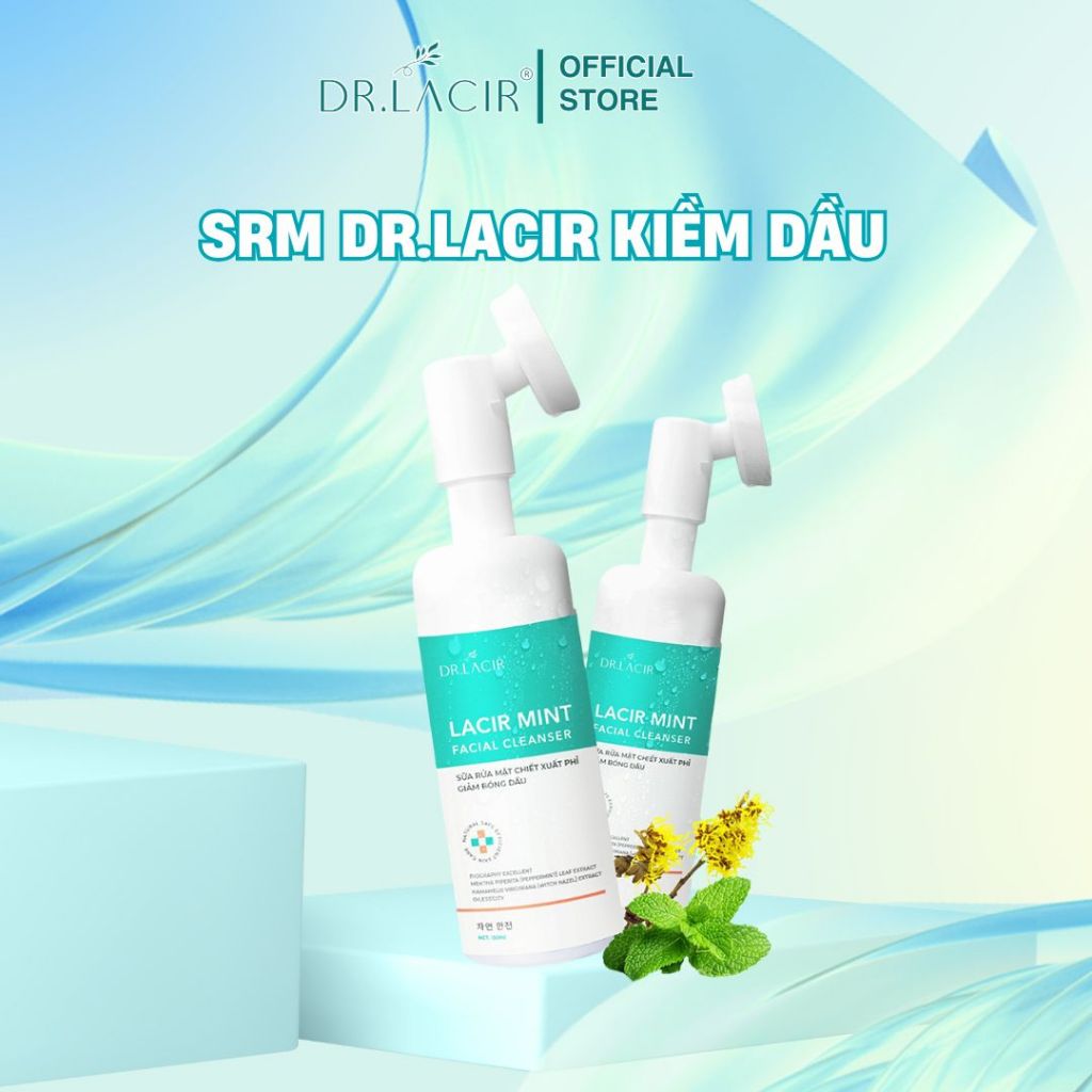 Srm Dr.lacir Kiềm Dầu Loại Bỏ Dầu Nhờn Trên Da Giúp Thông Thoáng, Ngừa Mụn