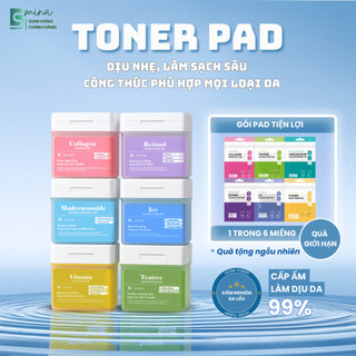 [MUA LÀ CÓ QUÀ]Toner Pad Dermal 120 Miếng - Cấp Ẩm Sâu, Hỗ Trợ Mờ Thâm & Làm Dịu Da
