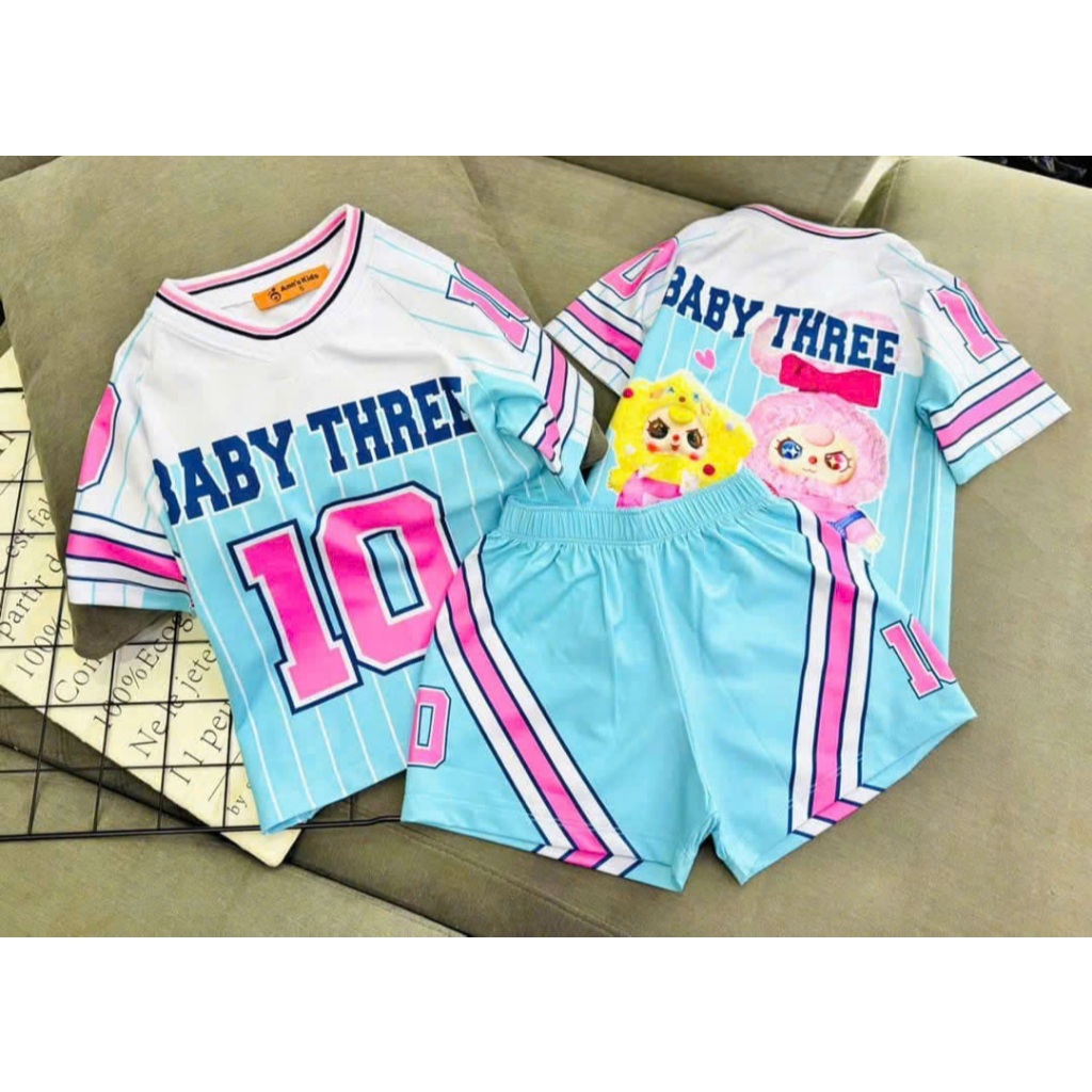 👕👖 ĐỒ BỘ BÉ GÁI – CHO BÉ THÊM ĐÁNG YÊU VÀ THOẢI MÁI 🌸 12-40kg 3DBGL238