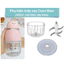 Phụ kiện máy xay Cocobear - Cối thủy tinh 300ml, Nắp đậy, Gioăng cao su, Lưỡi dao 8 lưỡi máy xay CCB