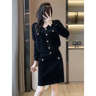 Set Đầm Len Lông Cừu Mềm Đẹp Sang Chảnh AL94