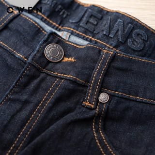 Owen - Quần jeans Slim Fit QJS241269 màu Xanh đậm chất liệu Cotton Spandex