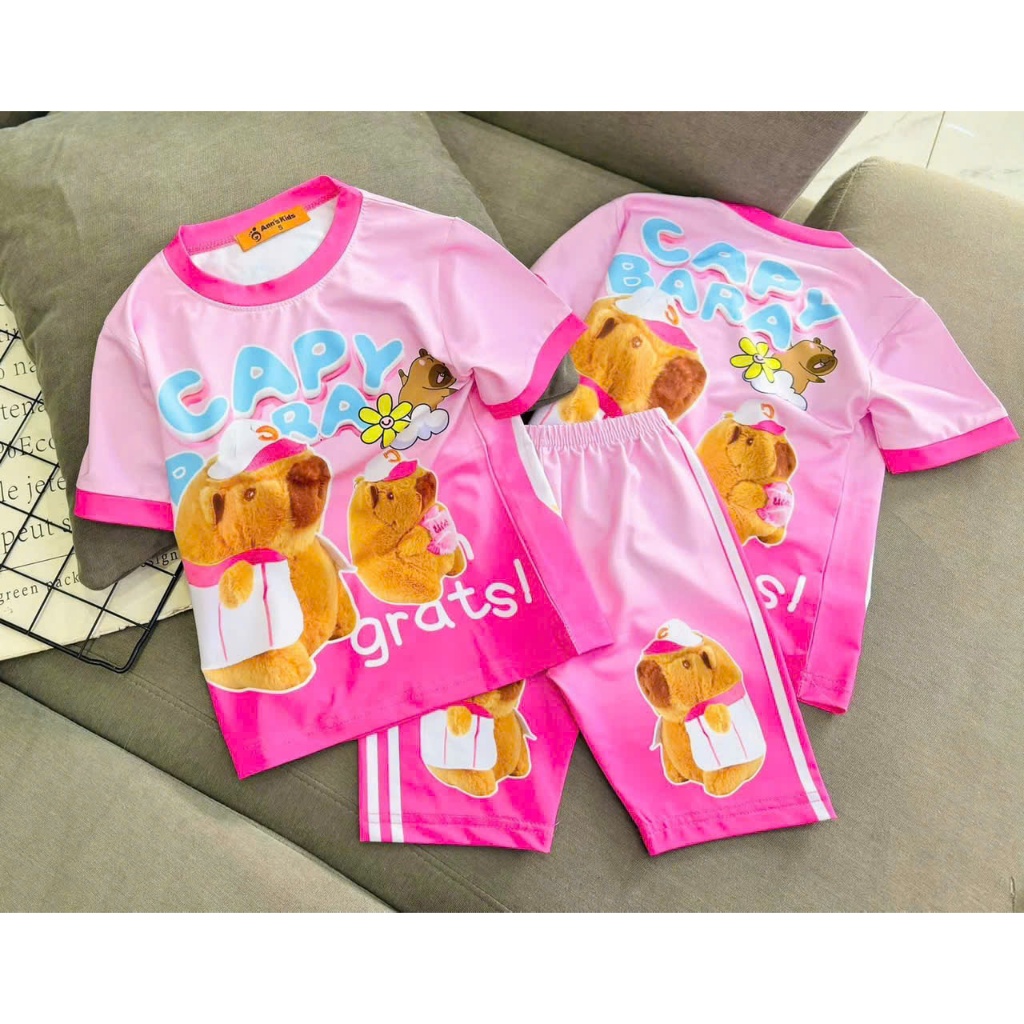 👕👖 ĐỒ BỘ BÉ GÁI – CHO BÉ THÊM ĐÁNG YÊU VÀ THOẢI MÁI 🌸 12-40kg 3DBGL226