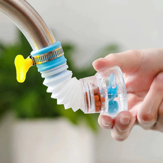 Đầu vòi lọc nước tăng áp xoay 360 độ chống văng lò xo nhựa tiết kiệm nước thông minh tiện lợi