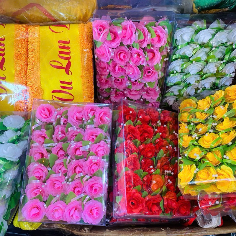 HOA CÀI ÁO VU LAN - SỰ KIỆN - Hộp 50 Bông