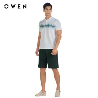 Owen - Áo polo Body Fit APV253663 màu Trắng chất liệu Café