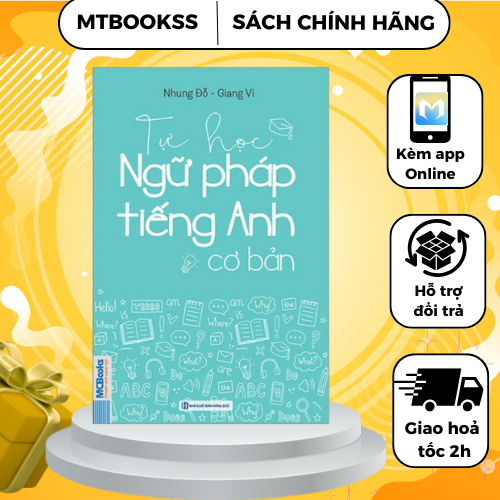 Sách - Tự Học Ngữ Pháp Tiếng Anh Cơ Bản - Khổ Nhỏ Cầm Tay