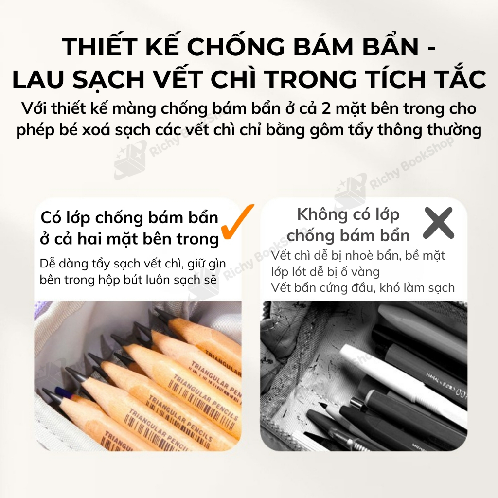 Hộp đựng bút Mideer hộp bút đa năng nhiều ngăn cho bé Multifunctional Toast Pencil Case