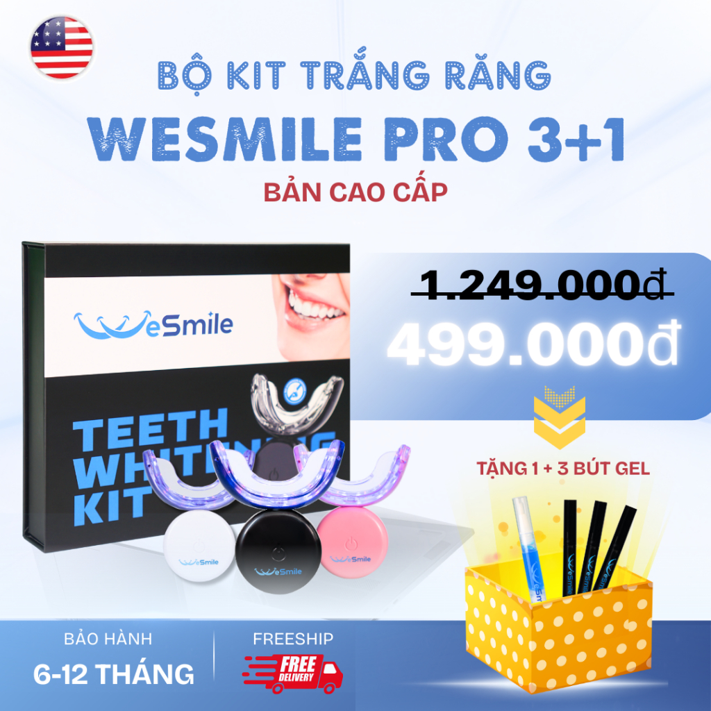  GI 505K T I LIVE SHOP Kit Tr ng R ng WESMILE PRO 3 1 L m Tr ng R ng 