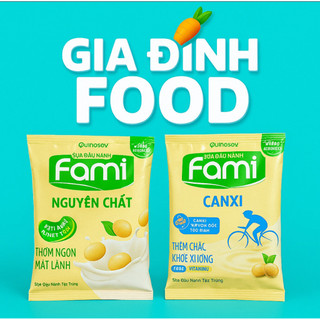 Sữa đậu nành Fami nguyên chất/ Canxi 200ml
