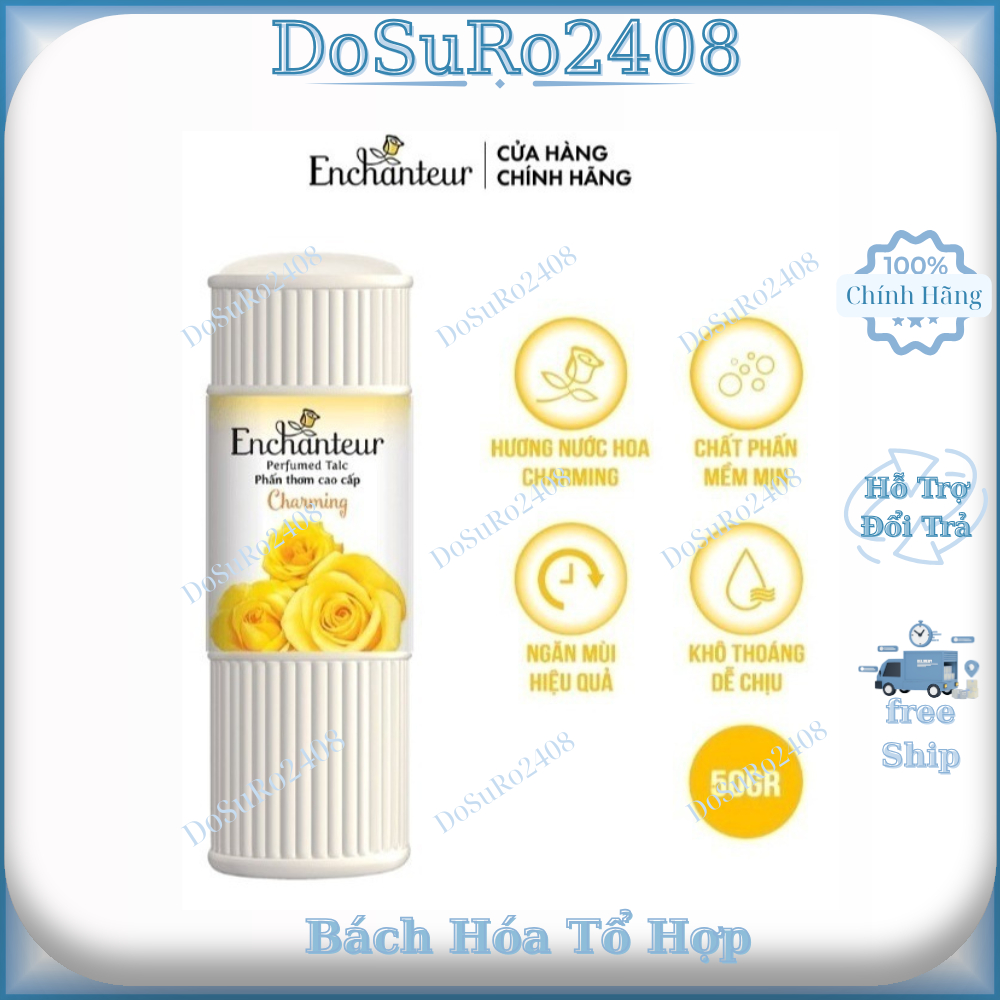 Phấn Thơm Enchanteur 50g Hương Nước Hoa