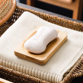 Đĩa xà phòng tre cổ điển gỗ tự nhiên để bồn rửa