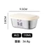 Hộp trữ đông đồ ăn dặm cho bé,hộp inox 110ml chống gỉ an toàn có nắp đậy chống tràn