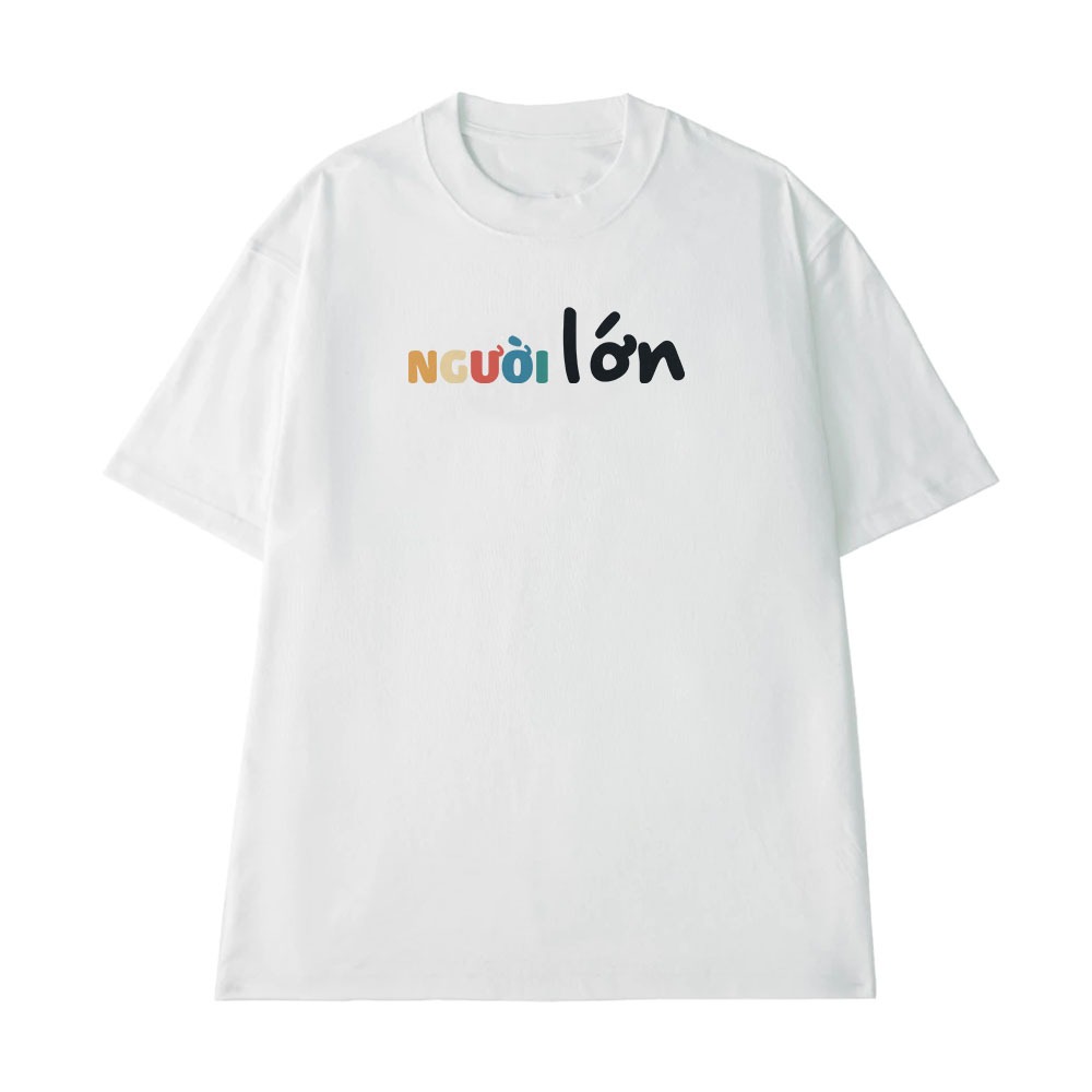 Áo Thun Hài Hước Người Lớn Câu Nói Text Vui Nhộn Form Rộng Cotton 250gsm In Theo Yêu Cầu