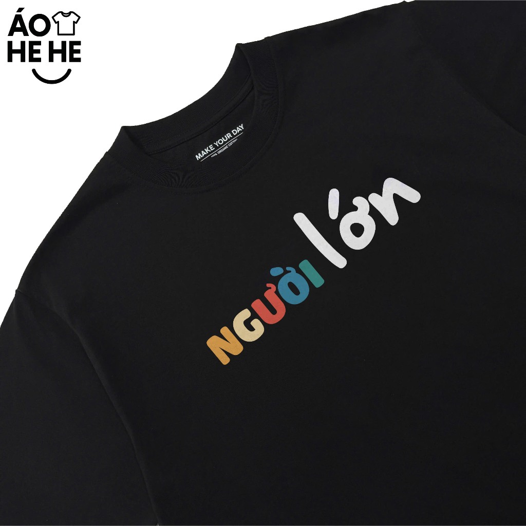 Áo Thun Hài Hước Người Lớn Câu Nói Text Vui Nhộn Form Rộng Cotton 250gsm In Theo Yêu Cầu