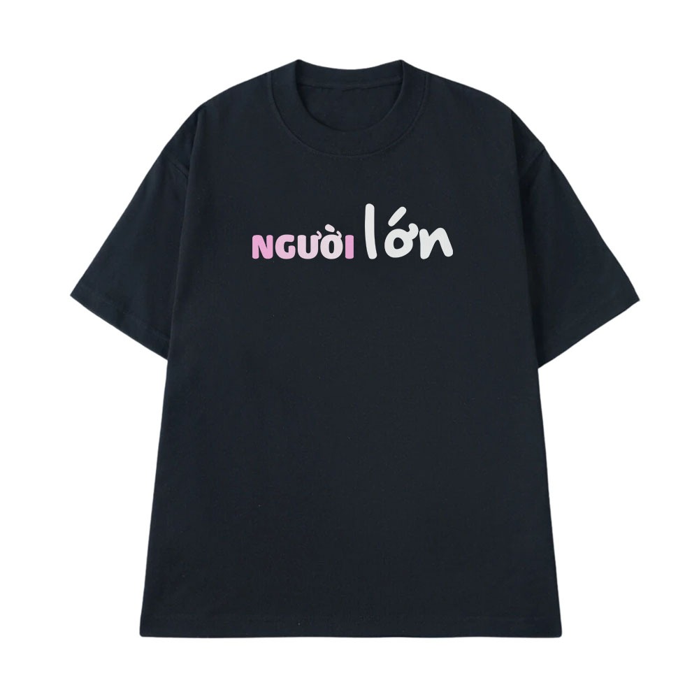 Áo Thun Hài Hước Người Lớn Câu Nói Text Vui Nhộn Form Rộng Cotton 250gsm In Theo Yêu Cầu