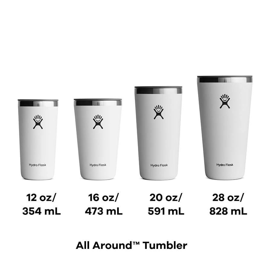 Ly giữ nhiệt Hydro Flask 828ml Around Tumbler Press-in Lid 28 oz chính hãng, giữ nhiệt tốt, an toàn