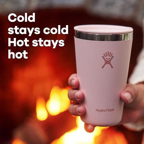 Ly giữ nhiệt Hydro Flask 473ml Around Tumbler Press-in Lid 16 oz chính hãng, giữ nhiệt tốt, an toàn