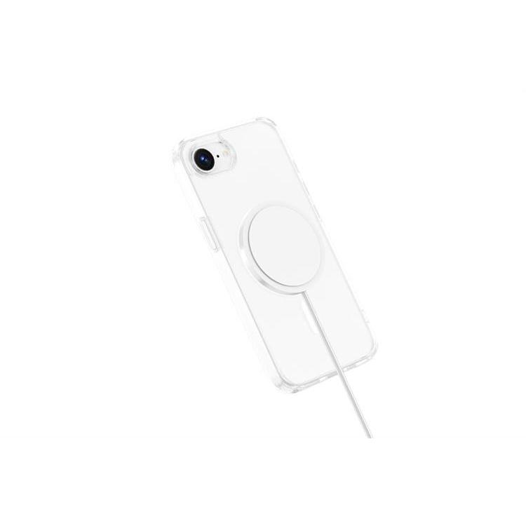 Ốp Likgus siêu mỏng không ố vàng hỗ trợ sạc không dây cho IPhone 16E/SE4