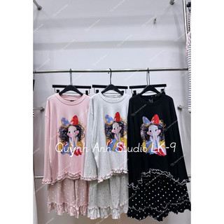 set bộ cô gái tóc xù