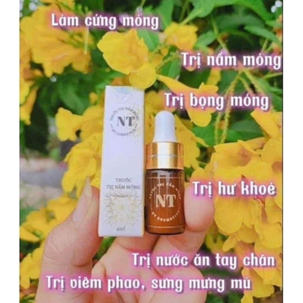 Serum Nấm Móng Tay Chân 4ml - Hết Sạch Nấm, Bọng Móng, Hư Khoé, Nước Ăn Tay Chân, Dưỡng Cứng Móng