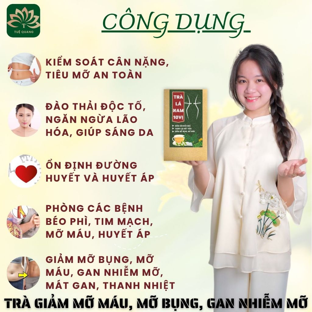 Túi Tiêu Chuẩn - trà túi lọc Tuệ Quang